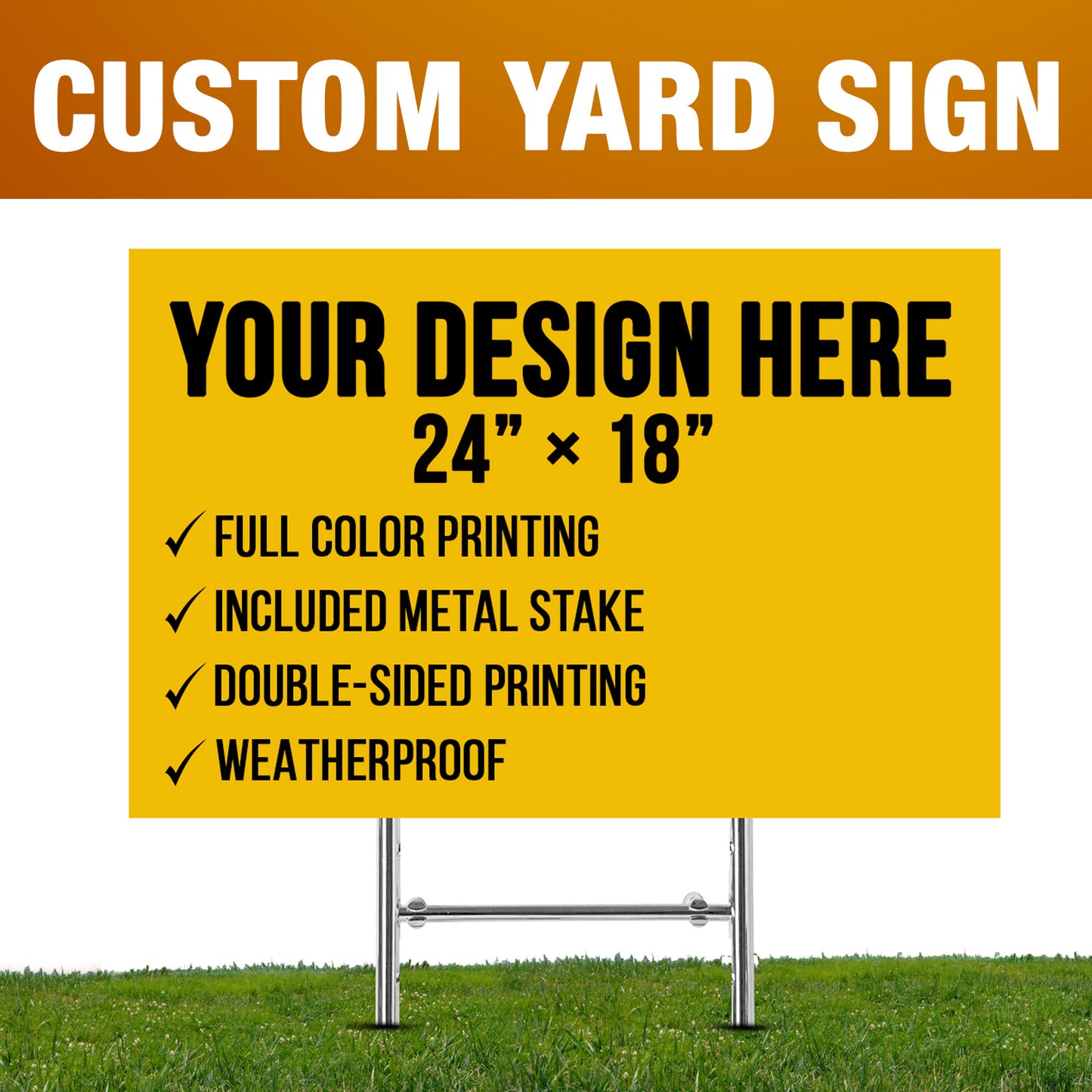 Custom Yard Sign