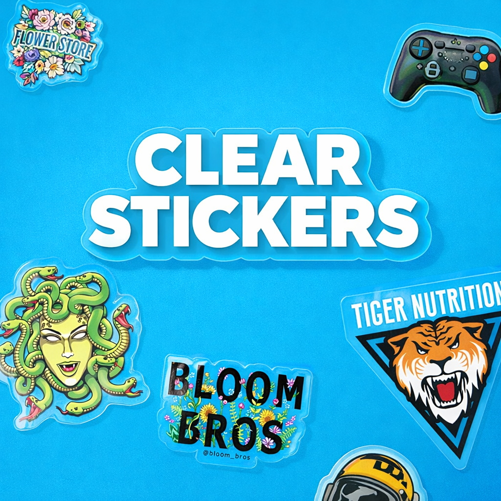 Clear Stickers