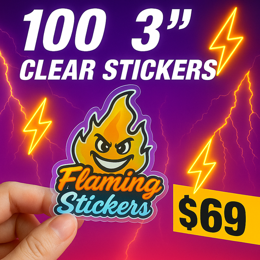 Custom Clear Stickers