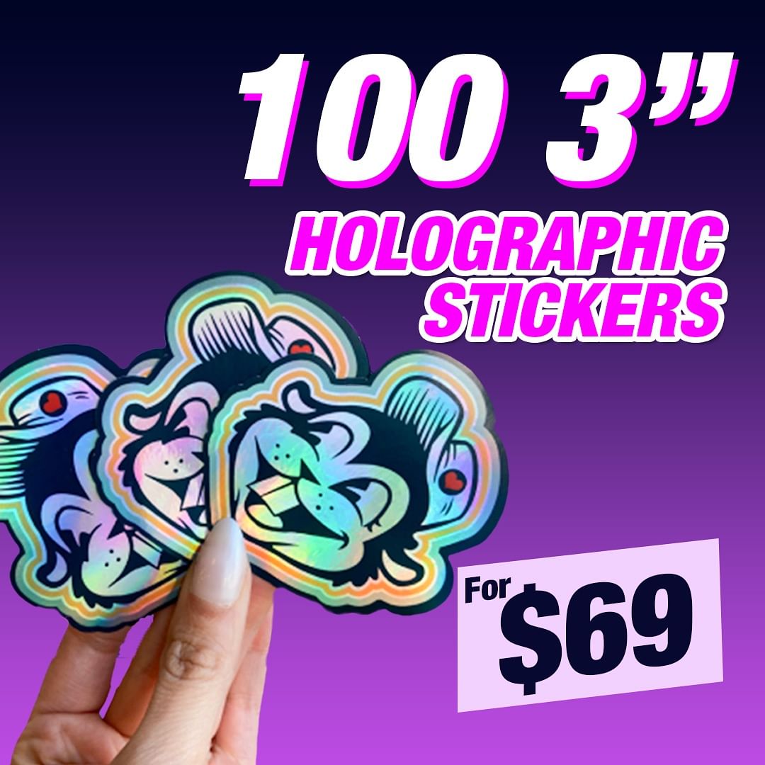 Holographic Stickers